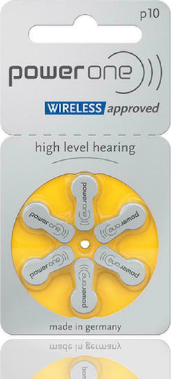 Power One Varta 10 MF Batteries for hearing aids