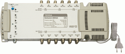 TERRA MR524 Radial multiswitch, 5x24 outputs
