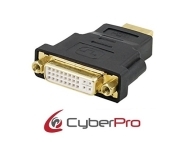 CYBERPRO CP-DH04 Αντάπτορας HDMI Male - DVI-I (DL) Female