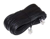 ΤΗΛΕΦΩΝ.ΚΑΛΩΔ.ΠΡΟΕΚ. 6P4C 2m ΜΑΥΡΟ Τ205-64 (202) COMP