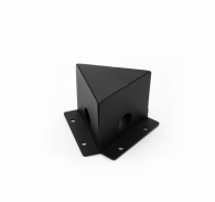 ADELEQ 21-120111 ΓΩΝΙΑ ΜΕΤΑΛΛΙΚΗ ΓΙΑ ΦΩΤΙΣΤ.ΑΛΟΥΜΙΝΙΟΥ ΓΡΑΜΜΙΚΟ 120° ΜΑΥΡΗ