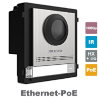 HIKVISION DS-KD8003-IME1(B)/S Νέο master IP module Ethernet-PoE, για modular μπουτονιέρα εισόδου IP Intercom Stainless Steel, με έγχρωμη κάμερα High Definition 1080p