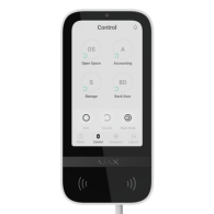 AJAX SYSTEMS - KEYPAD TOUCHSCREEN WHITE