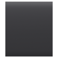 AJAX SYSTEMS - CENTER BUTTON (1-GANG/2-WAY) GRAPHITE