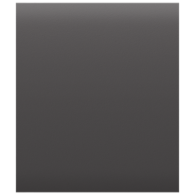 AJAX SYSTEMS - CENTER BUTTON (1-GANG/2-WAY) GREY