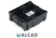 ALCAD CMO-002 Εντοιχιζόμενο κουτί για 1 ή 2 σειρές