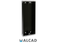ALCAD CSU-515 Επίτοιχο απλό κουτί iBLACK για 9 ή 10 σειρές