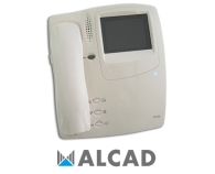 ALCAD MVC-011 Οθόνη για σύστημα θυροτηλεόρασης 2 καλωδίων με αυτόματη λήψη φωτογραφίας στις αναπάντητες κλησεις, εγχρώμη