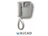 ALCAD MVB-004 Ασπρομαύρη οθόνη L201 aesthetic με ακουστικό για σύστημα θυροτηλεοράσης 2 καλωδιών