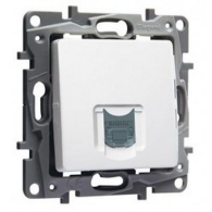 LEGRAND NILOE RJ-45 ΜΟΝΟ ΛΕΥΚΟ