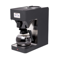 Καφετιέρα Φίλτρου με 1 Κανάτα και 2 Εστίες Συντήρησης Θερμοκρασίας Καφέ, HENDI 208533