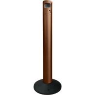 Σταχτοδοχείο Δαπέδου Αλουμινίου, φ11.7xΥ105cm, Corten, Stil-Casa Italy