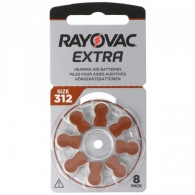 Rayovac Extra Advanced Μπαταρίες Ακουστικών Βαρηκοΐας 312 1.45V 8τμχ