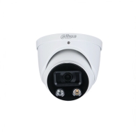 DAHUA - IPC-HDW3849HP-AS-PV-S3 TioC 2.0 Dome κάμερα ανάλυσης 8MP, με φακό 2.8mm. Ενσωματωμένο μικρόφωνο, ηχείο και φλας που αναβοσβήνει σε περίπτωση εισβολής.