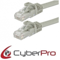 CYBERPRO CP-A6C005G Cable UTP Cat6a gray 0.5m