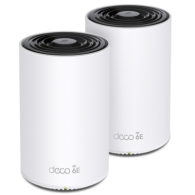 Tp-Link Deco XE75 Pro(2-pack) V2 TAXE5400 Tri-Band Mesh Wi-Fi 6E System