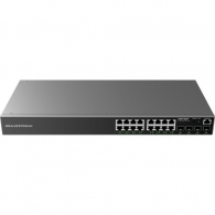 Grandstream GWN7802P Enterprise 16-Port Gigabit L2+ Managed PoE/PoE+ Switch with 4 Gigabit SFP Uplink Ports