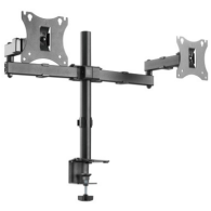 BRATECK LDT24-C024 Βάση γραφείου για 2 οθόνες 17" - 27", 2x 7kg