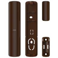 HIKVISION DS-PDB-MC-BROWN(B) Σετ από πλαστικά καλύμματα σε καφέ χρώμα για τις ασύρματες μαγνητικές επαφές