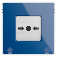 AJAX SYSTEMS - MANUAL CALL POINT (BLUE)
