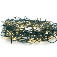 300 LED ΛΑΜΠΑΚΙΑ ΣΕ ΣΕΙΡΑ 5cm ΘΕΡΜΟ ΛΕΥΚΟ ΑΝΤΑΠΤ 31VDC &8 ΠΡΟΓΡΑΜΜΑΤΑ IP44 15m ΠΡΑΣ ΚΑΛΩΔ