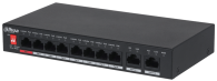 DAHUA - CS4010-8ET-110 Cloud Managed switch με 8 θύρες PoE 100Μbps με 2 θύρες Uplink 1000Mbps