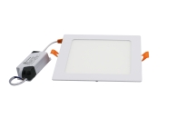 ADELEQ 21-0122000 LED ΦΩΤΙΣ.ΨΕΥΔΟΡΟΦΗΣ ΑΛΟΥΜ. ΤΕΤΡΑΓΩΝΟ 12W 6300K 120° ΛΕΥΚΟ