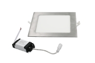ADELEQ 21-025206600 LED ΦΩΤΙΣΤΙΚΑ ΨΕΥΔΟΡΟΦΗΣ ΑΛΟΥΜ.ΤΕΤΡΑΓ.25W 3000K 120°ΣΑΤΙΝΕ