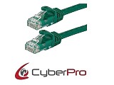 CYBERPRO CP-6C005N Cable UTP Cat6 green 0.5m