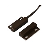 SPARK - SP-MC01B Ενσύρματη μαγνητική επαφή με φλάντζα στήριξης, χρώμα καφέ (10τμχ).