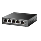 TP-Link SG105MPE 5-Port Gigabit Easy Smart Switch with 4-Port PoE+