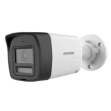 HIKVISION DS-2CE16D0T-LTS(2.8mm) Κάμερα Bullet TVI 1080p Smart Hybrid Light Two-Way Audio, εξωτερικού χώρου, με σταθερό ευρυγώνιο φακό 2.8 mm