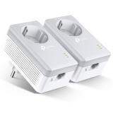 TP-LINK TL-PA4010PKIT V6 AV 600MBps Passthrough Powerline Starter Kit