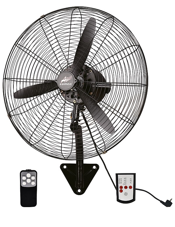 Adeleq 18-25 ΑΝΕΜΙΣΤΗΡΑΣ ΕΠΙΤΟΙΧΟΣ ΜΑΥΡΟΣ ΜΕ CONTROL 95W Φ55cm ΜΕ ΤΗΛ/ΡΙΟ